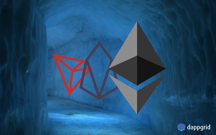 Ethereum, TRON and EOS DApps