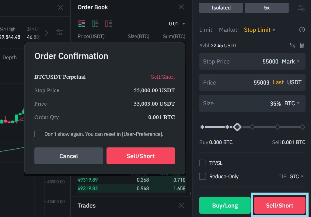 binance profit loss calculator