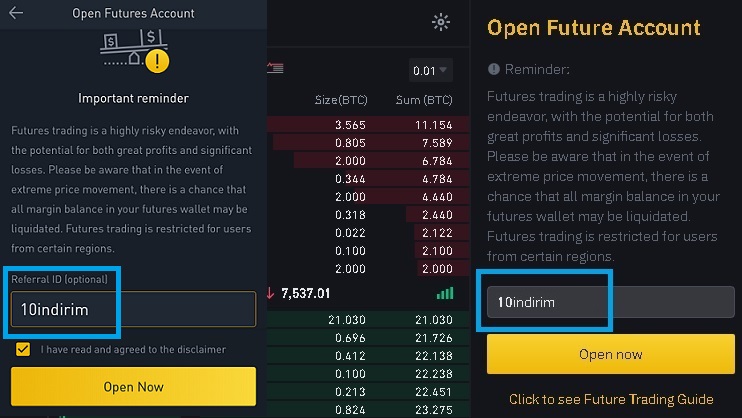 binance fees futures