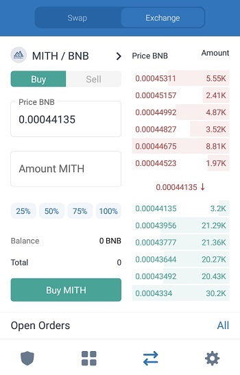 simplex fees on trust wallet