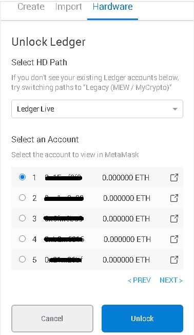 use ledger with metamask