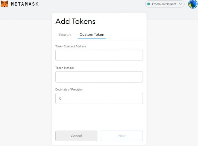 how to send tokens from exchange to metamask