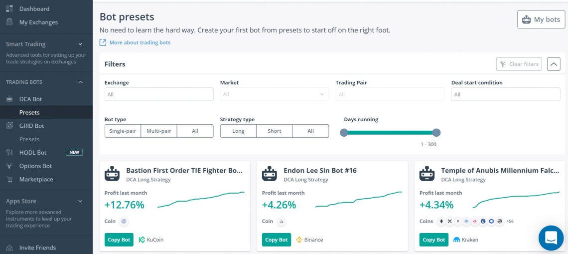 Grid bot 3commas как работает